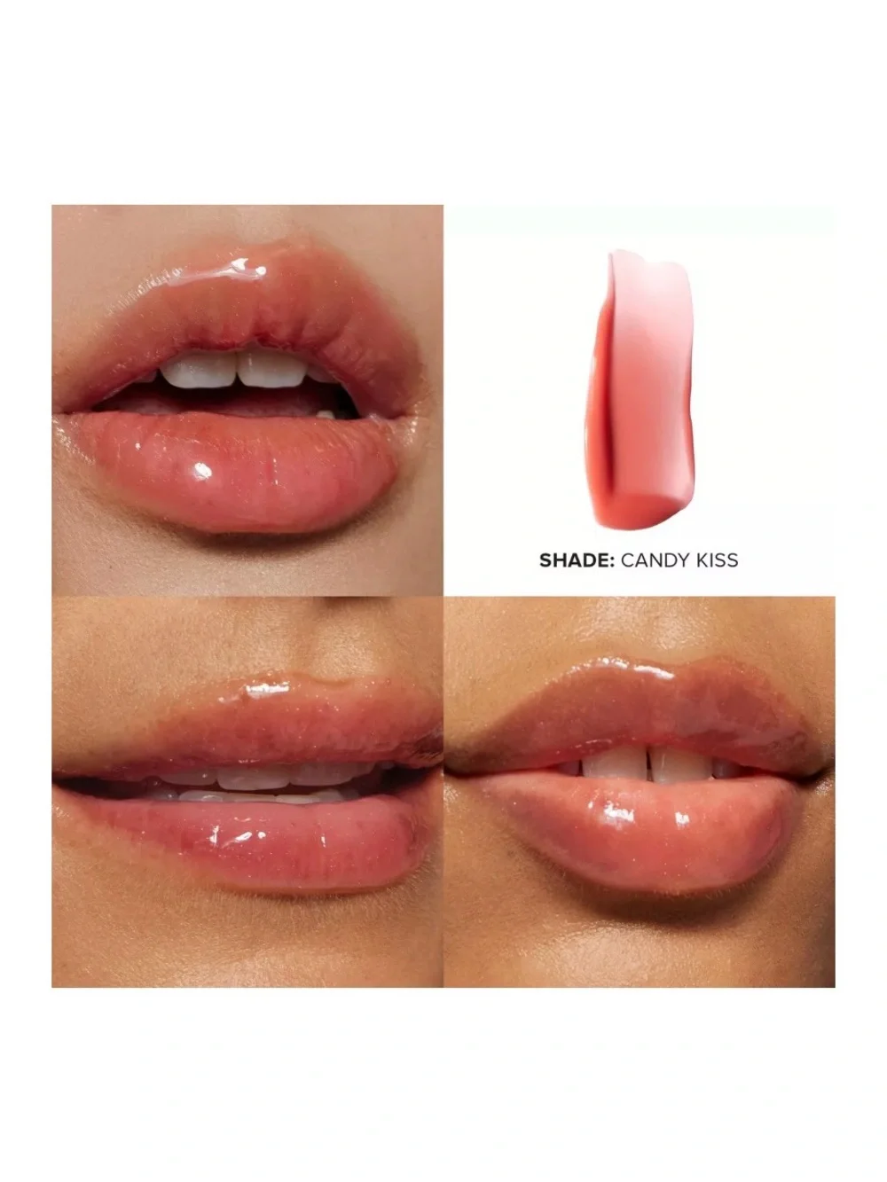 Nudestix - Nudeskin Hydra-Peptide Lip Butter, Candy Kiss, 0.34 Fl Oz/10 mL